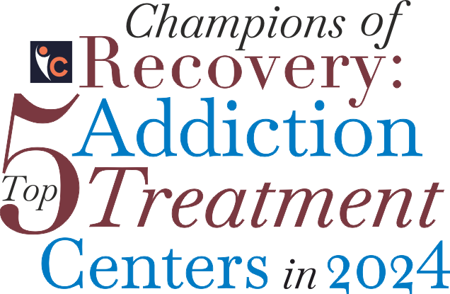 Good Friends Inc has been named a Champions of Recovery Top 5 Addiction Treatment Center in 2024